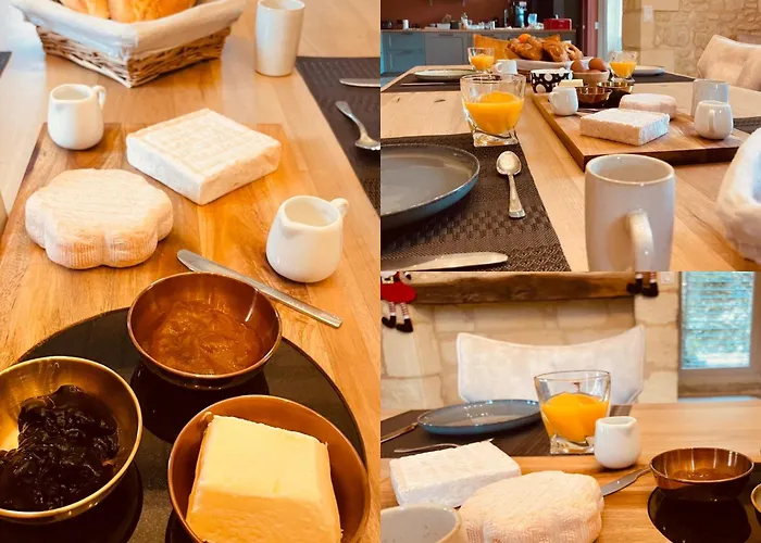 La Maison Du Rocher 住宿加早餐酒店 Bayac